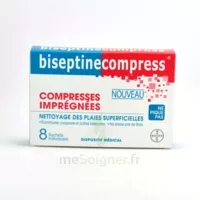 Biseptinecompress Compressses Impregnees, Bt 8 à QUETIGNY