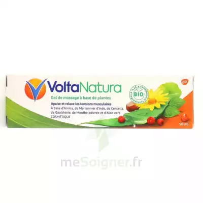 Voltanatura Gel De Massage Plantes Bio T/50ml à QUETIGNY