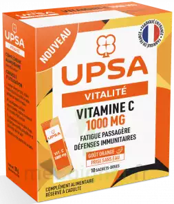 Upsa Vitamine C 1000 Poudre 10 Sachets à QUETIGNY